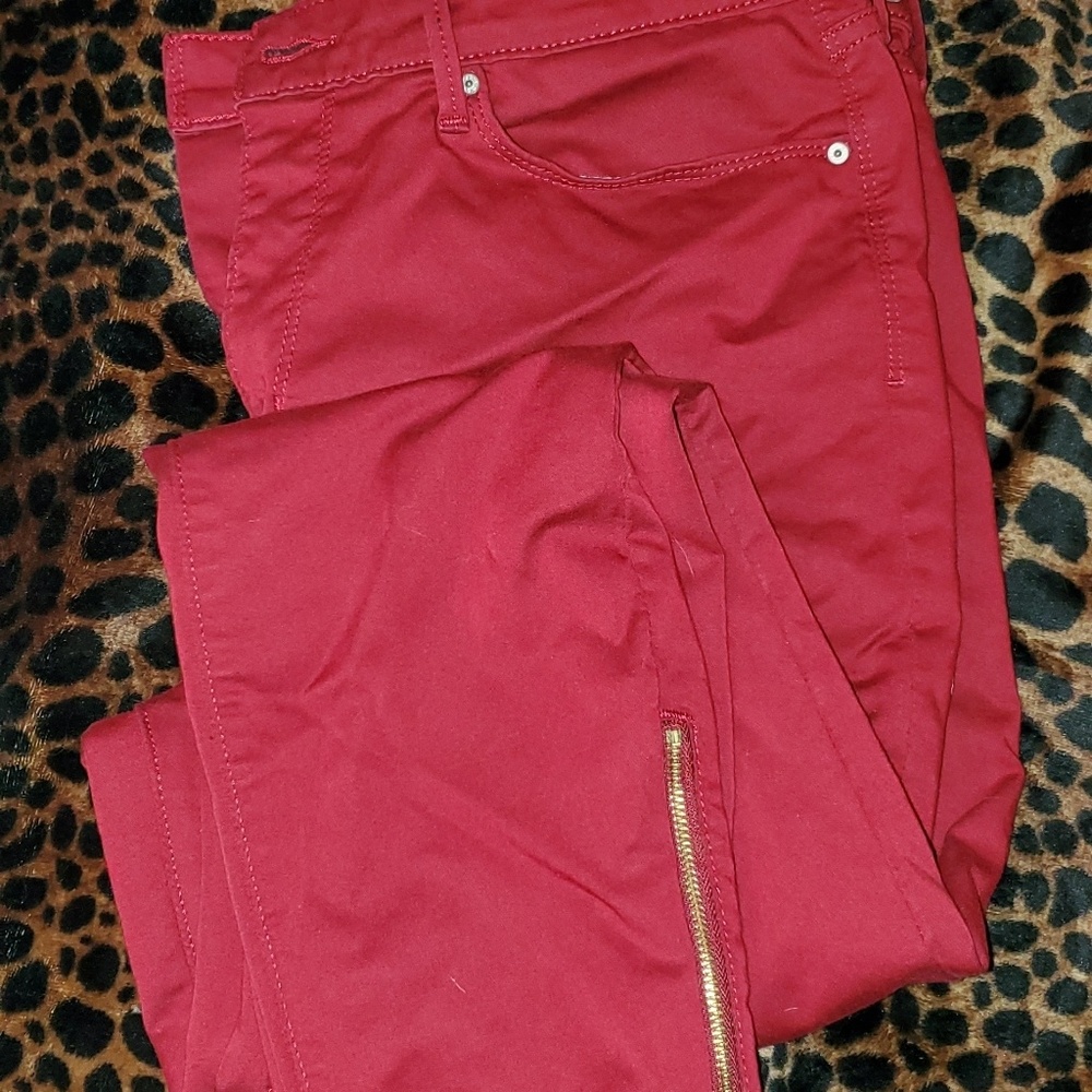 Levi's high rise ankle skinny